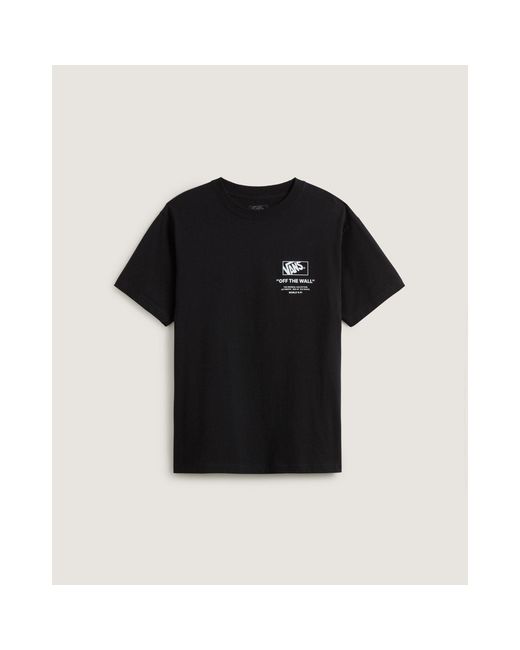 Vans Black Stockpile Ss Tee for men