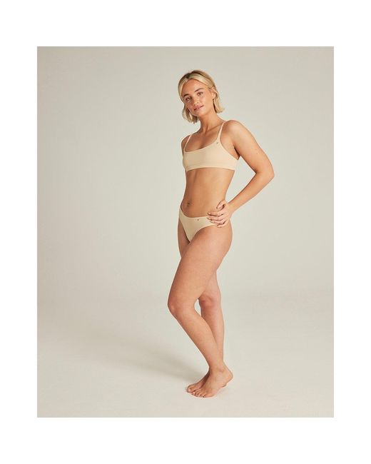 Nudea Multicolor Scoop Neck Bralette Second Skin Stretch