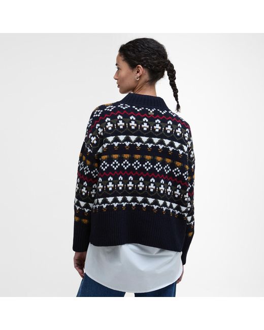 Barbour Blue Larisa Jumper