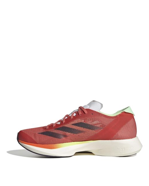 Adidas Pink Adizero Takumi Sen 10 Everyday Neutral Road Running Shoes
