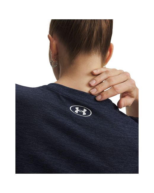 Under Armour Blue Tech Twist V-Neck Short Sleeve