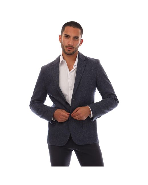 HUGO Blue Areltu Blazer Jacket for men