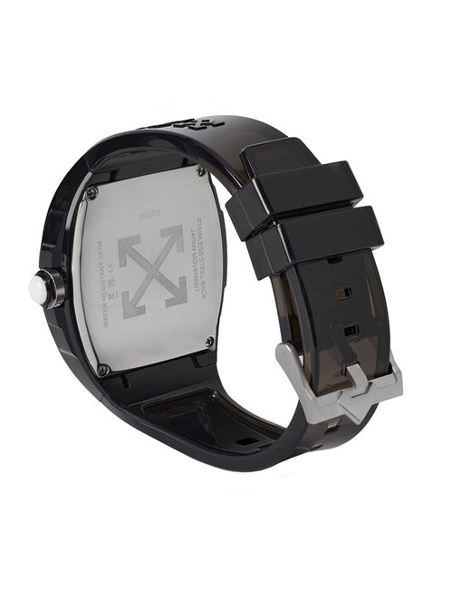 Off-White c/o Virgil Abloh Black Beat Watch for men