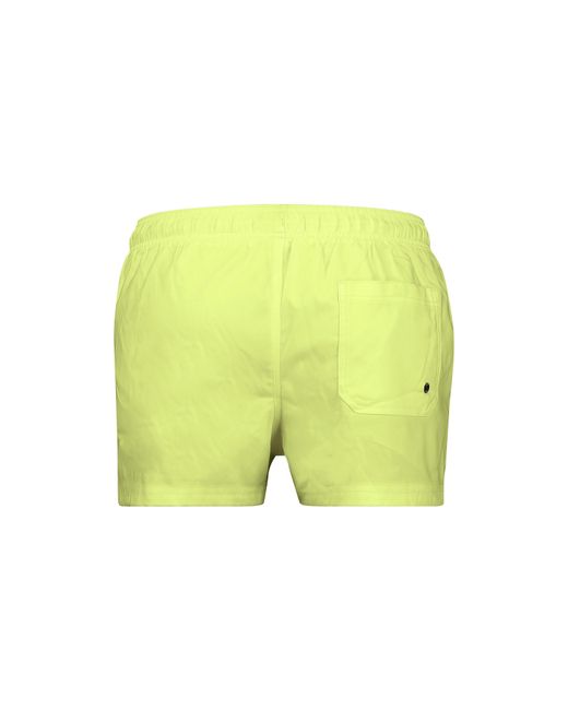 PUMA Yellow Logo Shorts for men