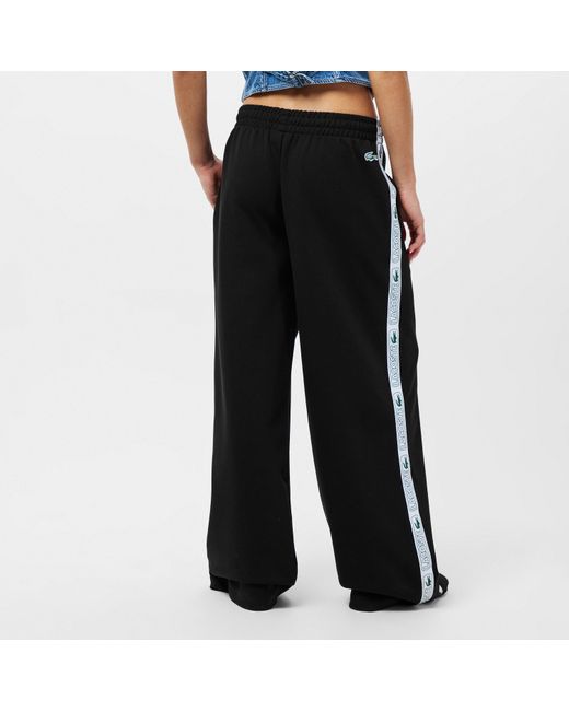 Lacoste Black Tape Jogging Bottoms