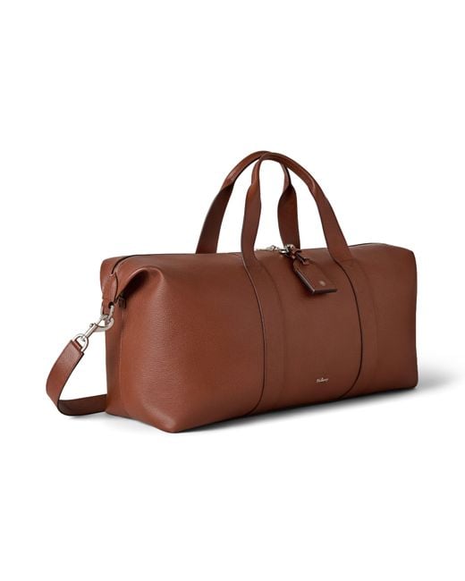 Mulberry Brown Heritage Medium Leather Clipper for men