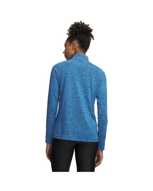 Under Armour Blue Tech Half Zip Top