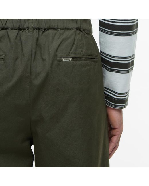 Barbour Green Cole Trousers for men