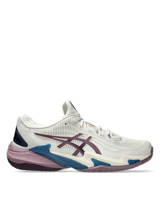 Asics White Court Ff Tennis Shoes
