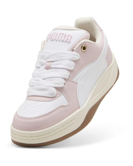 PUMA White Park Luna Low-Top Trainers