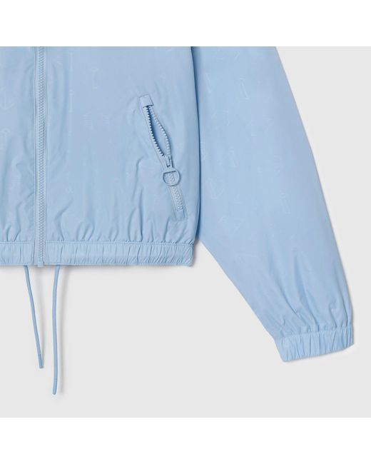 Lacoste Blue Monogram Track Jacket