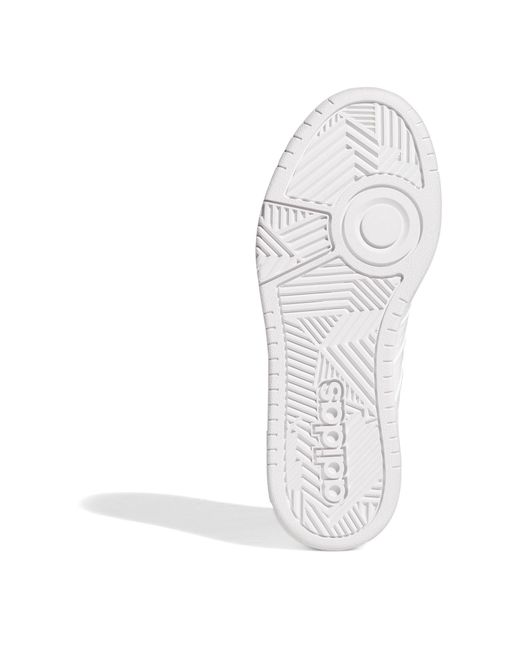 Adidas White Hoops 3.0 Ladies Trainers