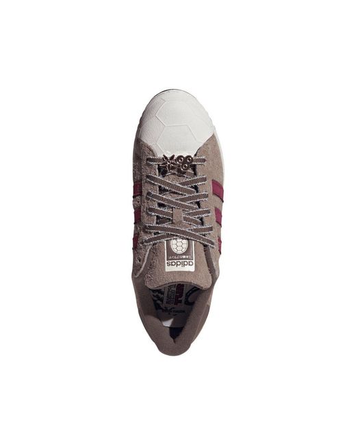 Adidas Originals Gray Teenage Mutant Ninja Turtle Superstar Trainers for men