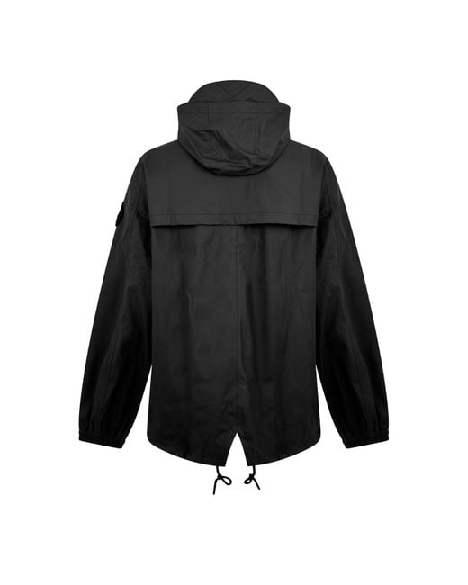 Jacket Black Elements Rain Anorak for men