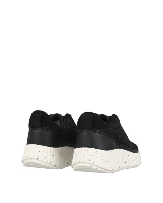 Jack Wills Black Wedge Trainers