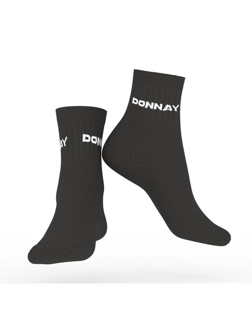 Donnay Black 10 Pack Quarter Socks