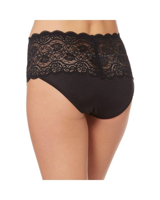 Triumph Black Amourette 300 Maxi Briefs