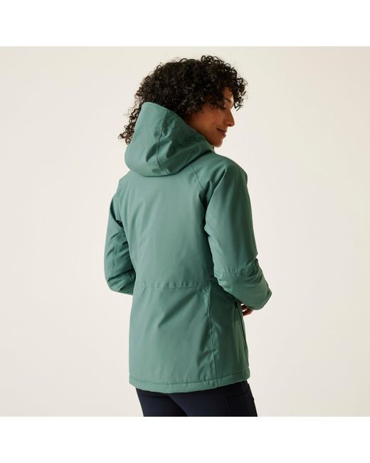 Regatta Green Highton Stretch Insulated Long Sleeve Waterproof Jacket
