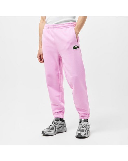 Lacoste Pink Jogging Bottoms for men