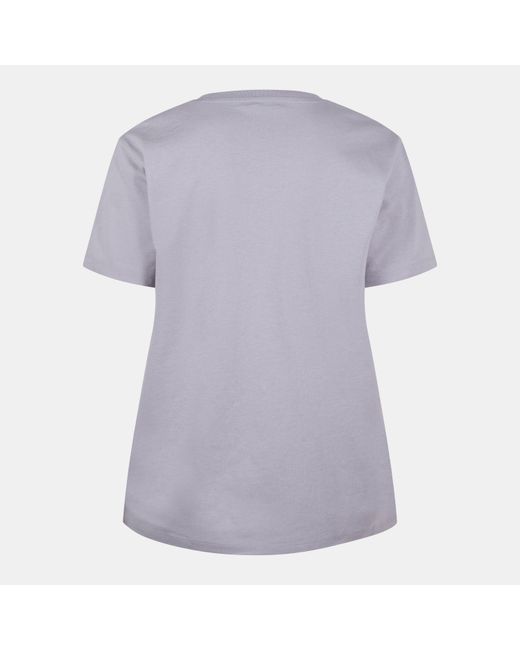 Jack Wills Purple Forstal Boyfriend T-Shirt Ladies