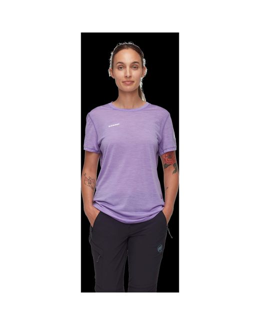 Mammut Black Wool Tee