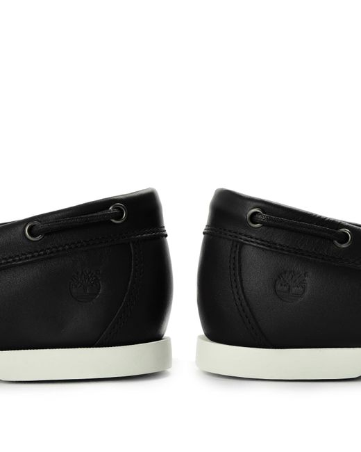 Timberland Black Boat Shoe for men
