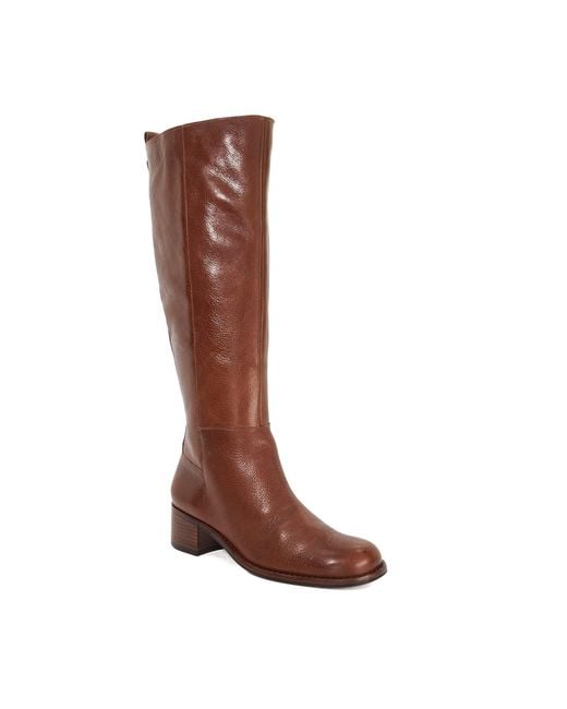 Dune Brown Turner Knee High Boots