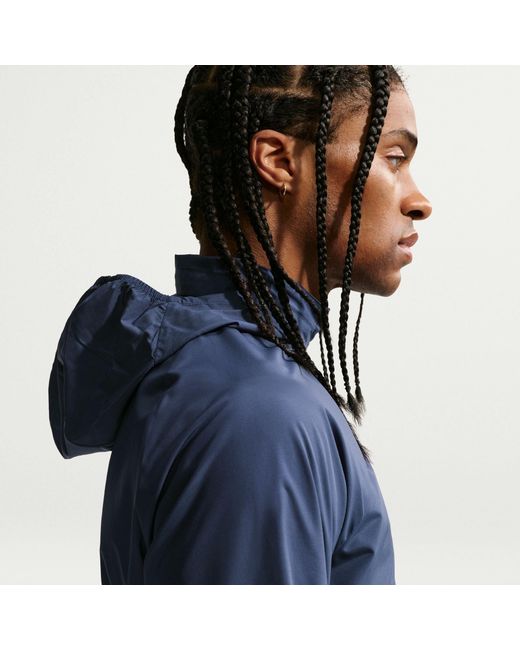 Nike Blue Miler Repel Running Jacket for men