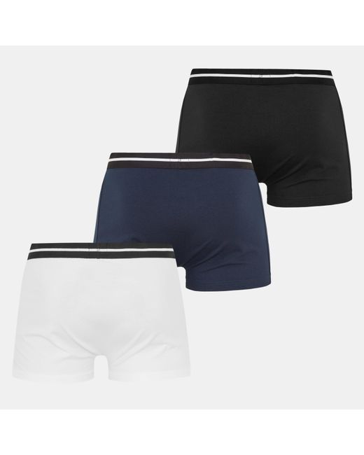 Boss Blue Bold Trunk Contoured Pouch Boxers for men