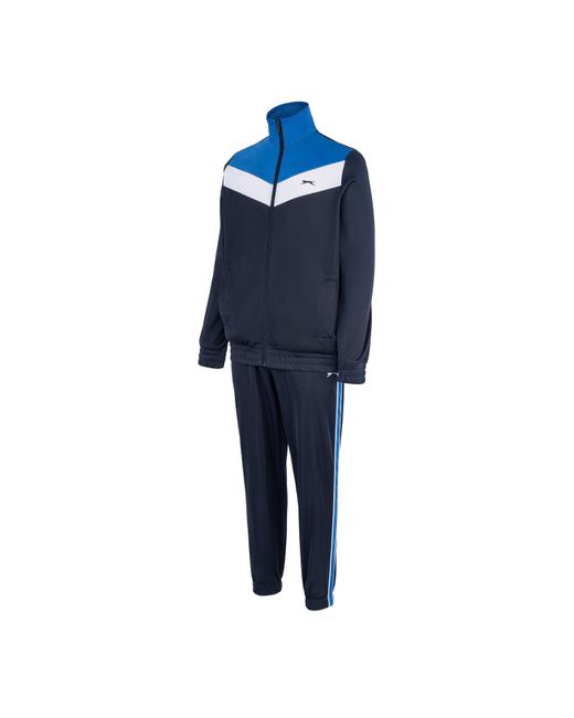 Slazenger 1881 Blue Polyester Tracksuit for men