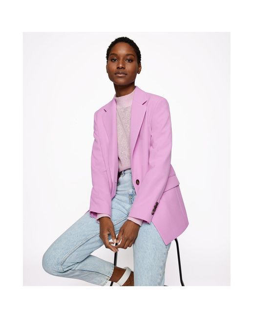 Boss Pink Jocalua9 Tailored Blazer