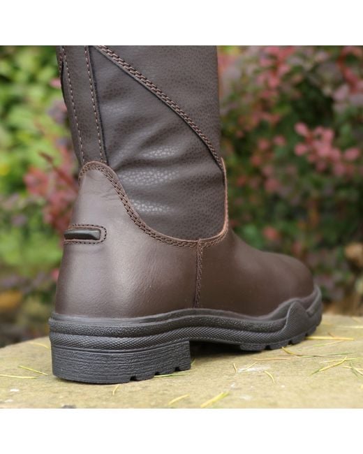 Brogini Black Longridge Waterproof Country Boots