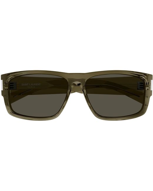Saint Laurent Gray Classic Wayfarer Sunglasses for men