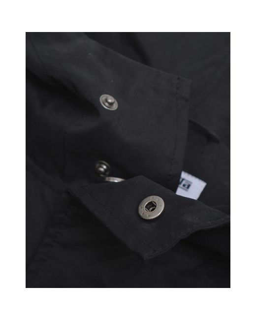 Lambretta Black Shower Resistant Parka for men