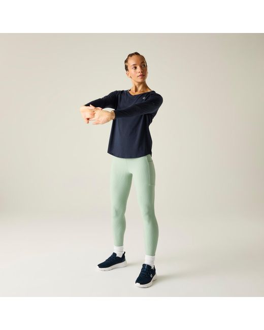 Dare 2b Blue Nimble Long Sleeve Quick-Drying T-Shirt