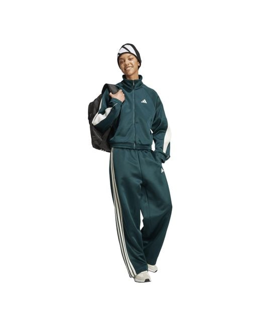 Adidas Green Stadium 3-Stripes Track Pant