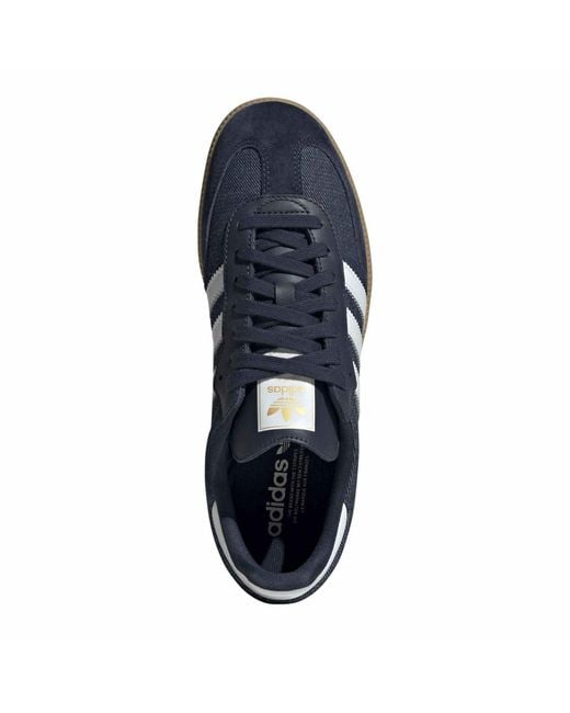 Adidas Originals Blue Adidas Samba Og Trai for men