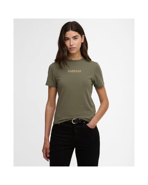 Barbour Green Devin T-Shirt