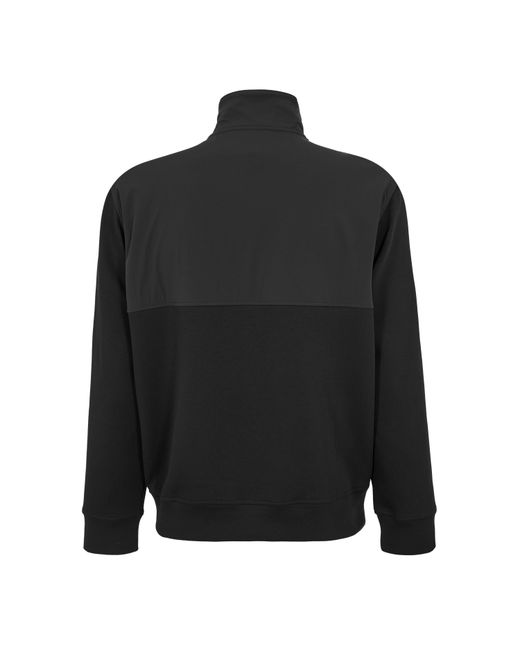 ARMANI EXCHANGE Black Coach Jacket for men