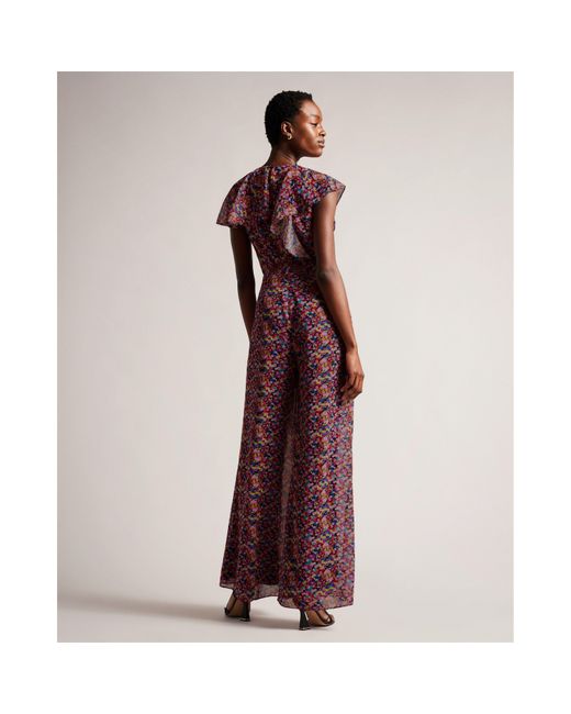 Ted Baker Red Ted Surya Jumpsuit Ld99