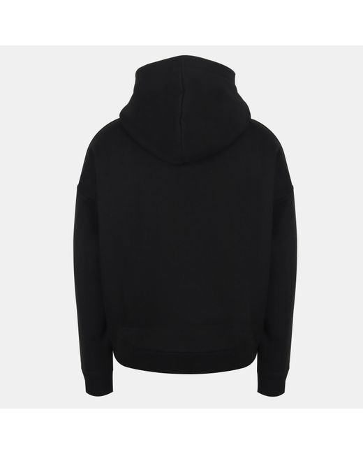 Biba Black Over-The-Head Logo Fleece Hoodie
