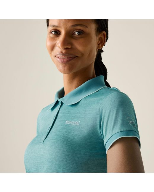 Regatta Green Remex Ii Polo T-Shirt