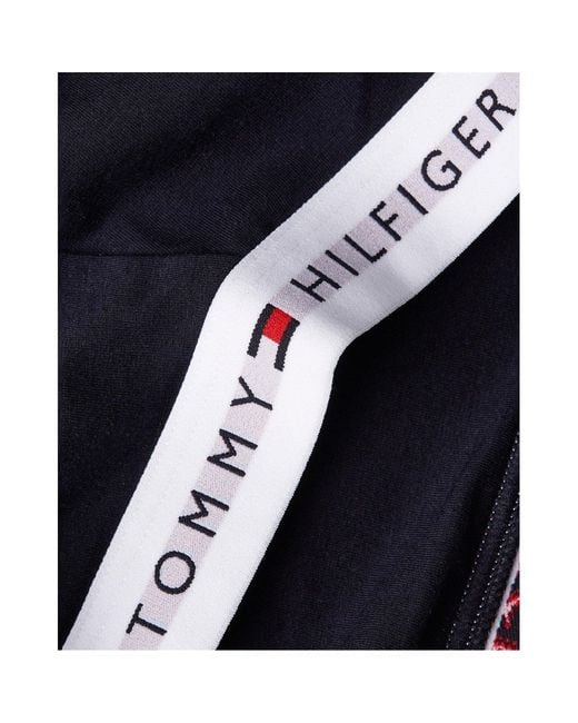 Tommy Hilfiger Blue Bralette Print