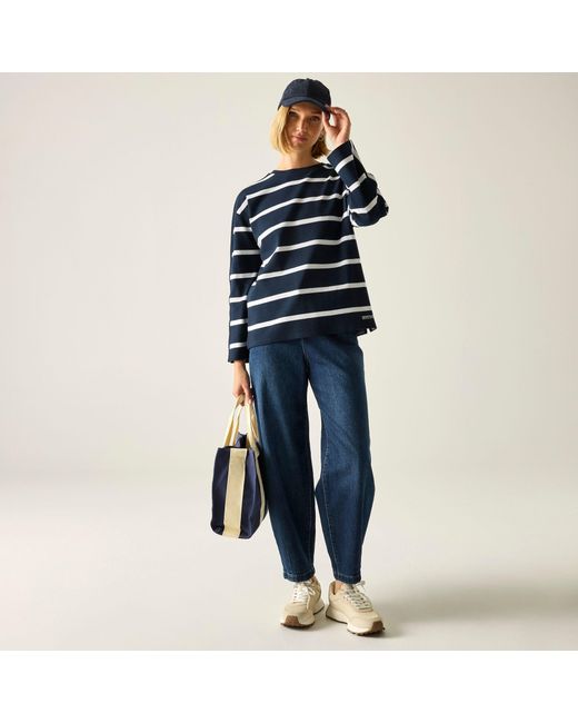 Regatta Blue Avira Long Sleeved Top