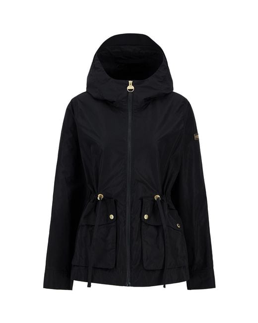 Barbour Black Piper Showerproof Jacket