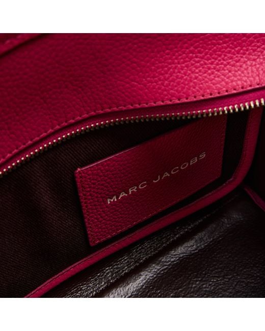 Marc Jacobs Pink The Leather Small Tote Bag