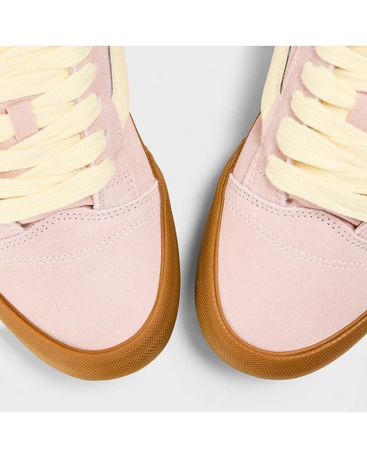 Vans Brown Adults Knu Skool Gum Canvas Trainers