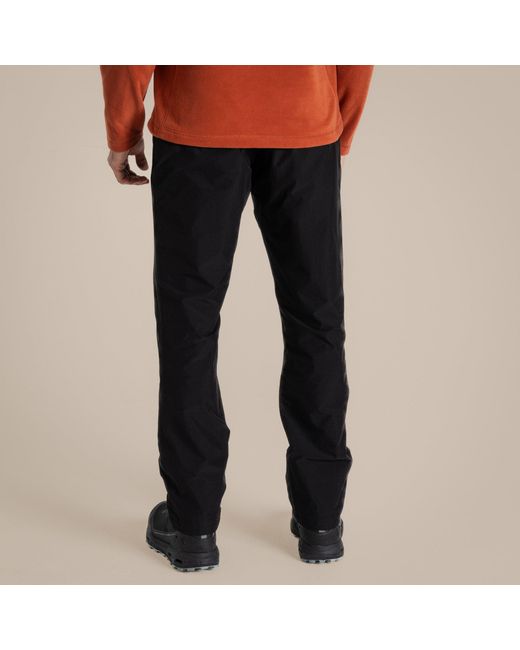 Craghoppers Black Kiwi Pro Waterproof Trousers for men