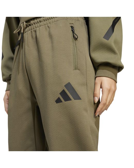 Adidas Green Z.N.E. Jogging Bottoms