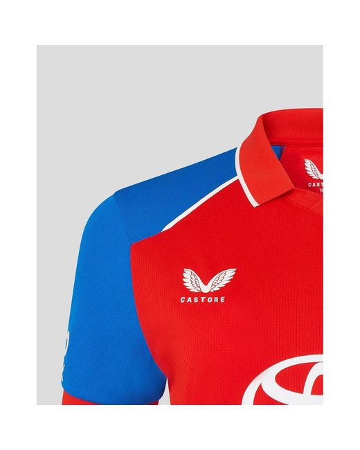 Castore Red 26/27 England Cricket T20 Shirt